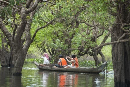 Kampong Pluk Floating Village